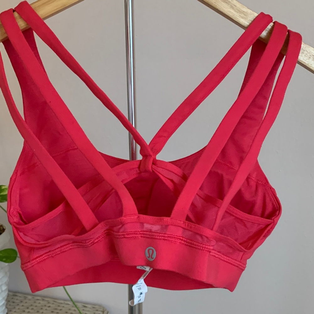 Lululemon Athletica Vibrant Red Sports Bra - Picture 2 of 7